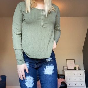 AE ribbed long sleeve tee